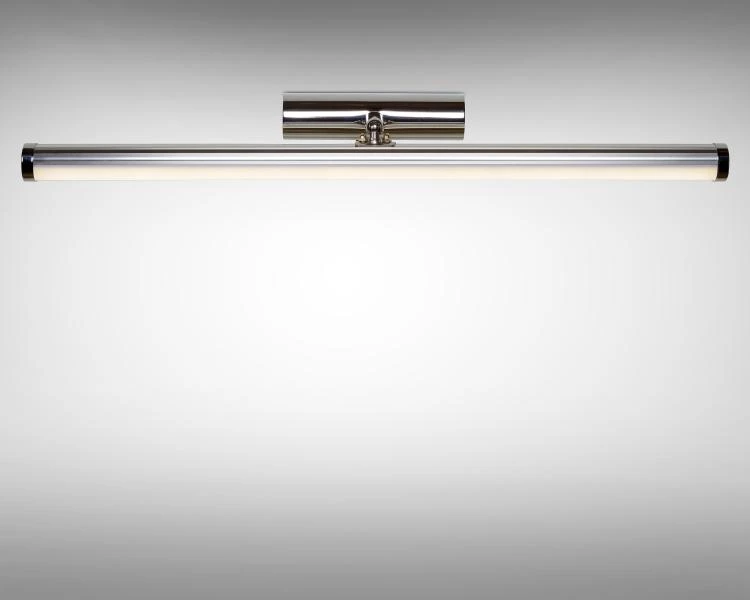 Lucide BELPA-LED - Spiegelleuchte Badezimmer - LED - 1x10W 4000K - IP44 - Chrom - Ambiente 2